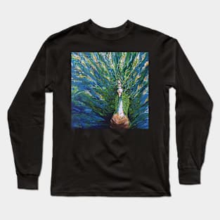 Peacock Beauty Long Sleeve T-Shirt